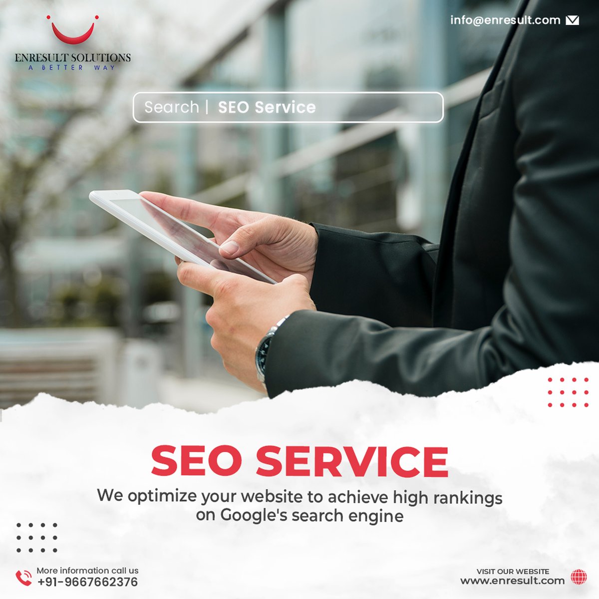 EnresultS's tweet photo. SEO enhances your website's organic rankings and visibility, driving local users to your physical store after their searches. With 93% of people not exploring beyond the first page of Google, our expert SEO services ensure optimal results.

#seo #seoservices #seostrategy https://t.co/Q2KZuACSwk