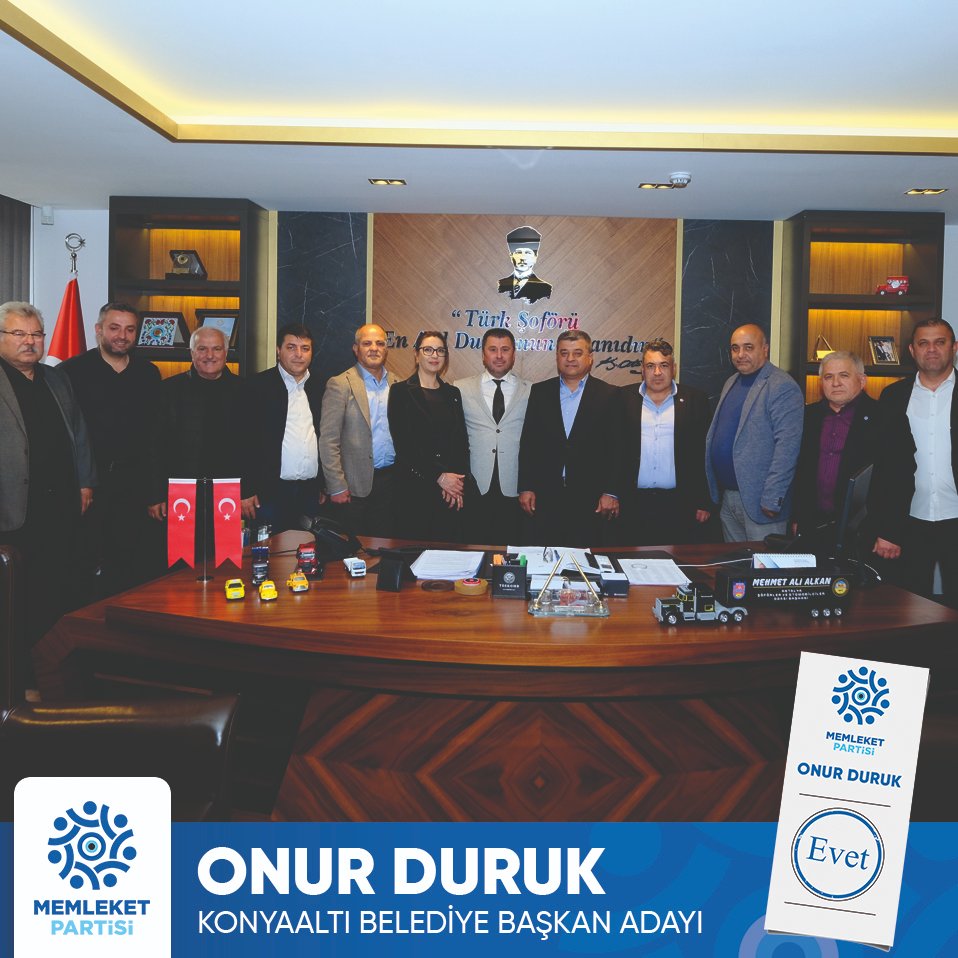 Antalya Şoförler ve Otomobilciler Odası Başkanı Mehmet Ali Alkan ile bir araya gelerek Konyaaltı esnafımızın taleplerini dinledik, projelerimizden bahsettik.
Esnafımızdan desteğimizi hiçbir zaman esirgemedik ve göreve başladığımızda desteklemeye devam edeceğiz.