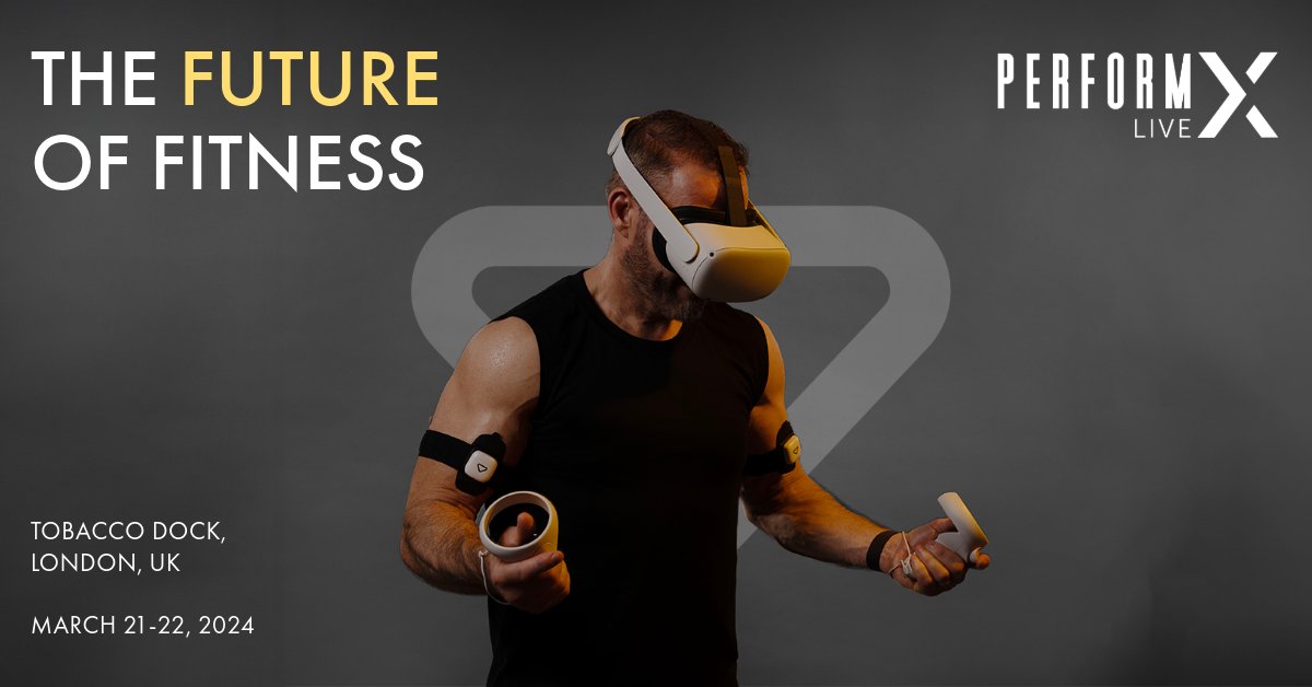 Of course, we'll bring the future of #fitness to such an industry event as #PerformXLive - hosted in our hometown, London⚡️

We believe that #Innovation leads to change, improvement, and inclusion. Join us for a superhuman workout on March 22-23, 2024 at 📍Booth GG24.