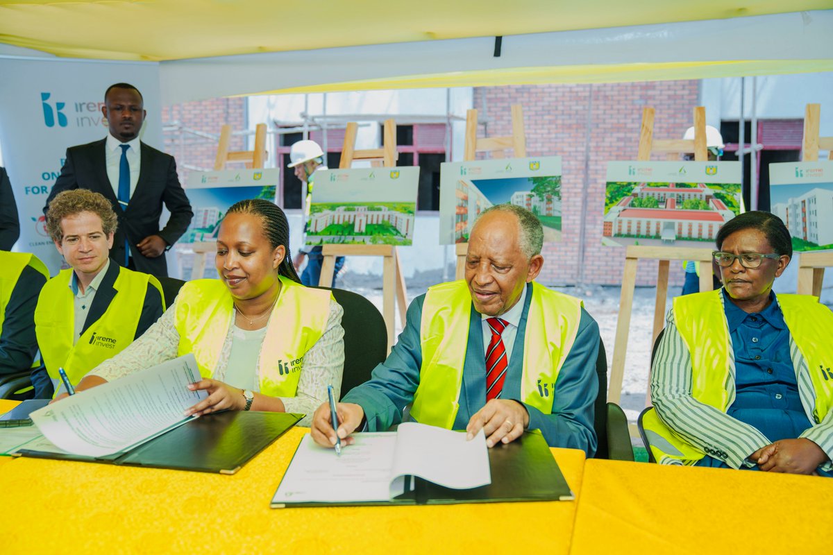Development Bank of Rwanda, PLC. (@brdbank) on Twitter photo <a href="/IremeInvest/">Ireme Invest</a> <a href="/ULK_info/">Kigali Independent University ULK</a> CEO <a href="/Ksayinzoga/">Kampeta Pitchette Sayinzoga</a> and Prof. Dr Rwigamba Balinda, the founder and president of <a href="/ULK_info/">Kigali Independent University ULK</a> signed this <a href="/IremeInvest/">Ireme Invest</a> loan agreement not only to provide a modern eco-friendly accommodation for ULK's students, but also to support Rwanda's vision for carbon neutrality by 2050. <a href="/IremeInvest/">Ireme Invest</a> <a href="/ULK_info/">Kigali Independent University ULK</a> CEO <a href="/Ksayinzoga/">Kampeta Pitchette Sayinzoga</a> and Prof. Dr Rwigamba Balinda, the founder and president of <a href="/ULK_info/">Kigali Independent University ULK</a> signed this <a href="/IremeInvest/">Ireme Invest</a> loan agreement not only to provide a modern eco-friendly accommodation for ULK's students, but also to support Rwanda's vision for carbon neutrality by 2050.