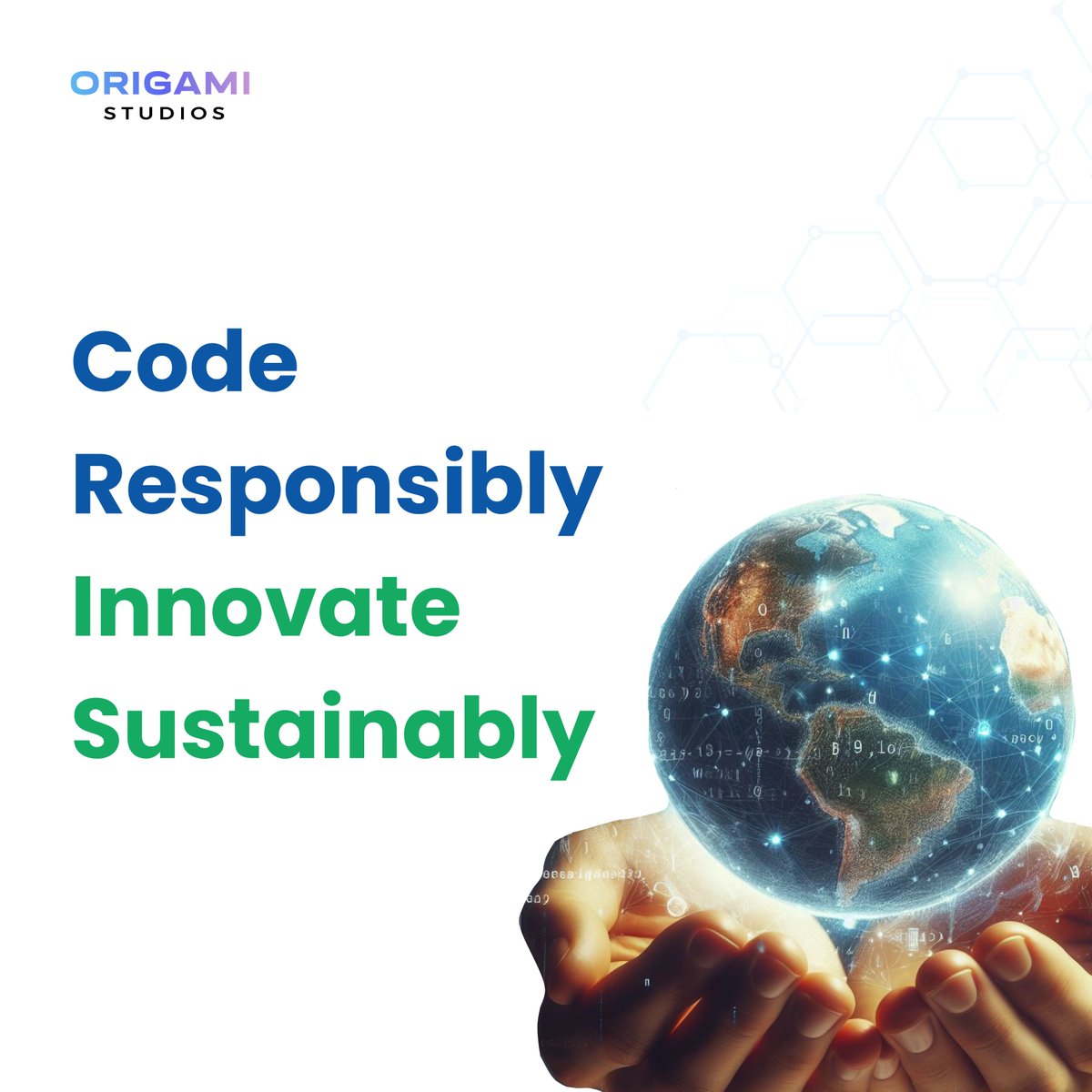 Code responsibly, innovate sustainably! 🌱

#CodeResponsibly #InnovateSustainably #OrigamiStudios #SustainableTech #GreenCoding #EcoFriendlySoftware #DigitalSustainability #TechForTomorrow #ResponsibleInnovation #SustainableFuture