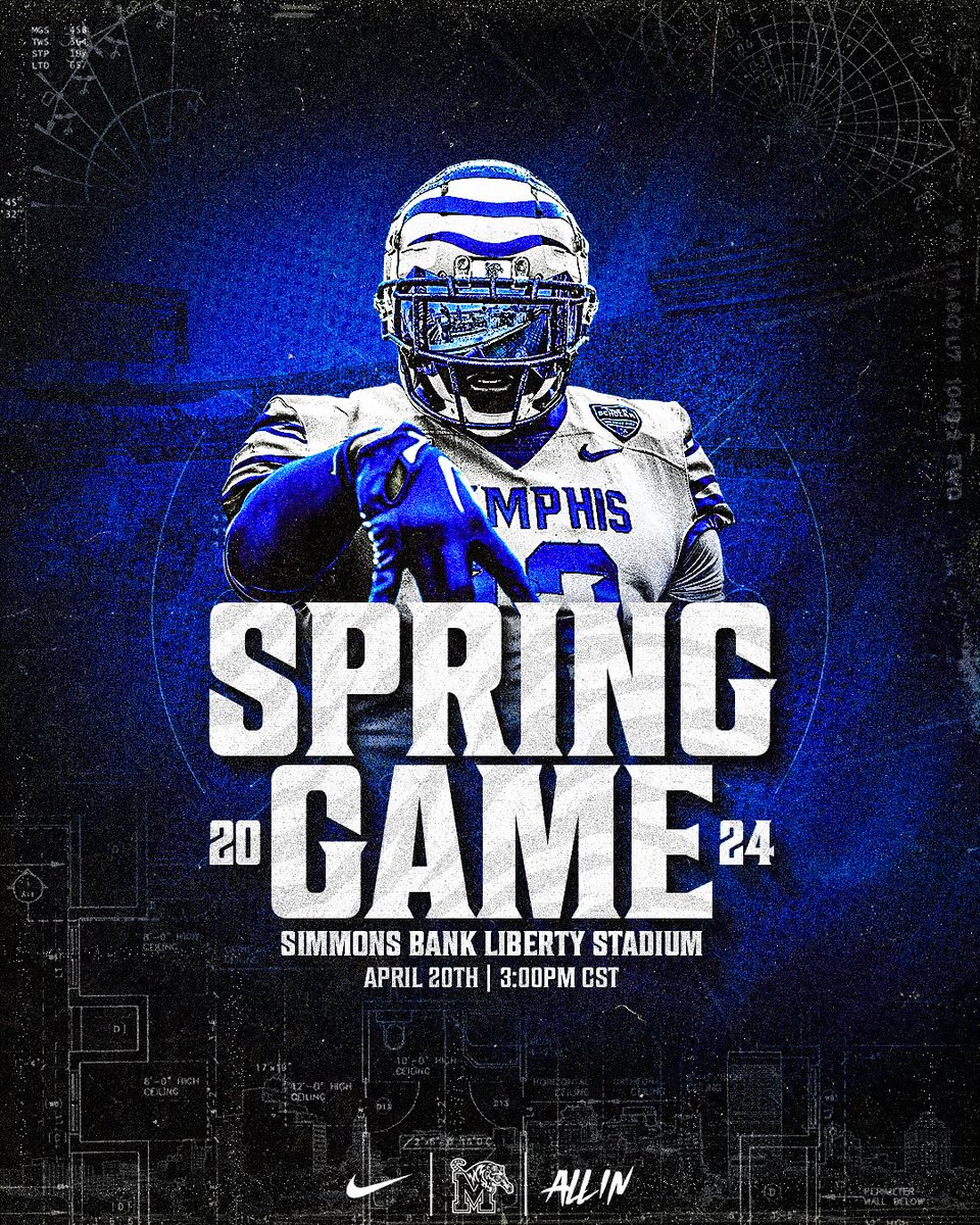 1️⃣ Month Out! We can't wait to see you on Saturday, April 20th at 3PM for our annual Spring Game 🏈 #ALLIN | #GoTigersGo