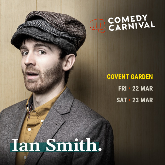 Comedy Carnival (@comedycarnival) on Twitter photo International stand up comedy this Friday, feat. <a href="/Iansmithcomedy/">Ian Smith</a>, <a href="/luketoulson/">Luke Toulson</a>, <a href="/ThisJavier/">Javier Jarquin</a>, and <a href="/joshxhowie/">Josh Howie</a> as MC.
Tickets: comedycarnival.co.uk/covent-garden/
Doors 7:30pm - 8:30pm. Show 8:30pm - 10:30pm International stand up comedy this Friday, feat. <a href="/Iansmithcomedy/">Ian Smith</a>, <a href="/luketoulson/">Luke Toulson</a>, <a href="/ThisJavier/">Javier Jarquin</a>, and <a href="/joshxhowie/">Josh Howie</a> as MC.
Tickets: comedycarnival.co.uk/covent-garden/
Doors 7:30pm - 8:30pm. Show 8:30pm - 10:30pm