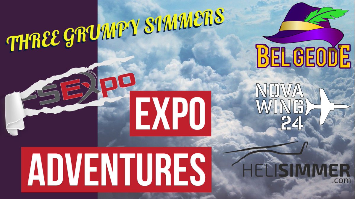 novawing24's tweet photo. The #ThreeGrumpySimmers are back! And they have news to share!
Join myself, @belgeode and @HeliSimmer for a trip down memory lane with @flightsimexpo and more!
Watch now on YouTube or listen on PodBean or your favourite PodCast app!
#flightsimulation #podcast #fsexpo24 https://t.co/JHaxwEZAde