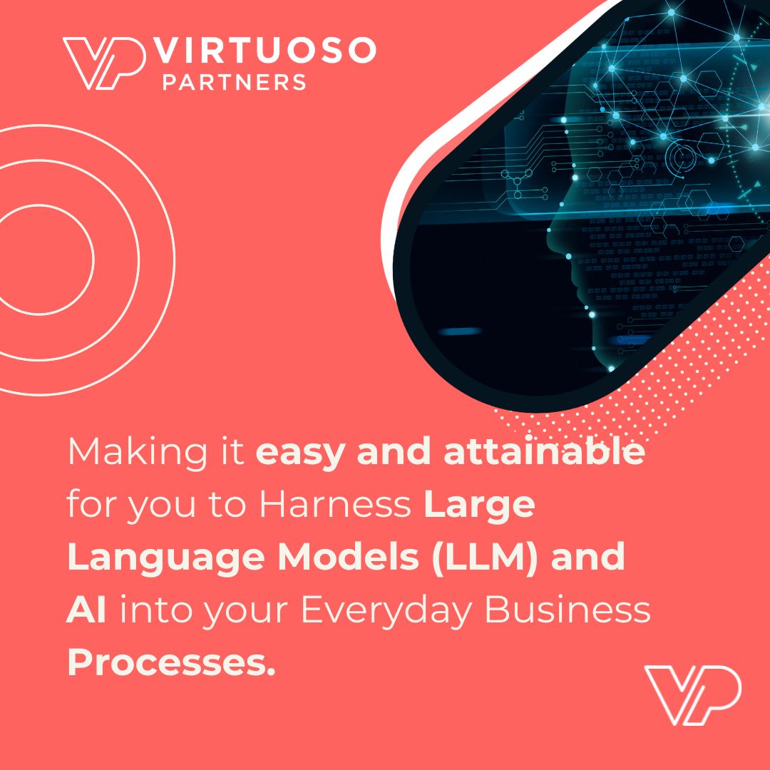 Plug a digital brain into your business processes!🤖
 
Everyone is talking about Large Language Models (LLM) and AI at the moment, but when you go beyond the buzzwords what is really there?

Read our full article here: virtuoso-partners.io/post/how-to-ha…

#tech  #automation #AI