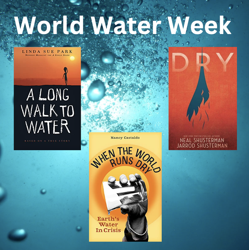 It's World Water Week. What are you reading? @LindaSuePark @NealShusterman @AlgonquinYR #WaterIsLife #WhenTheWorldRunsDry #WorldWaterDay