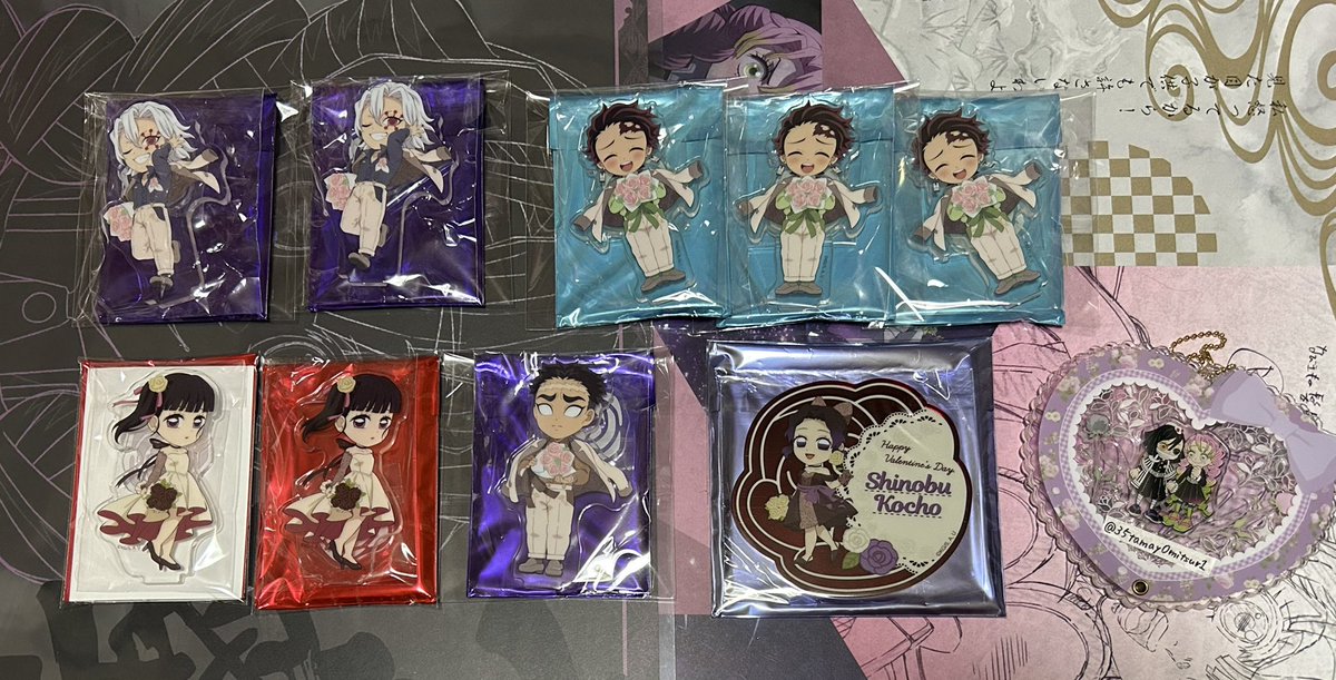 35tamay0mitsur1's tweet photo. 【交換】
鬼滅の刃 ufotable cafe マチアソビカフェ ホワイトデー WD バレンタイン VDアクリルスタンド アクリルコースター

譲 : 炭治郎、☆天元、★行冥、しのぶ、カナヲ

求 : 画像2枚目の伊黒小芭内コースター

店頭で売り切れて購入できなかった為、求めております。
☆は★含むお取引優先。↓ https://t.co/ypG2ipSG59
