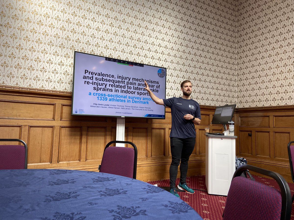St. Mary's Sport Rehab (@sportrehab_) on Twitter photo Brilliant research seminar from our Snr Lecturer <a href="/FilipGertz/">Filip Gertz Lysdal</a> on ankle sprain injuries and Spraino as an injury minimisation intervention ๐๐ค Brilliant research seminar from our Snr Lecturer <a href="/FilipGertz/">Filip Gertz Lysdal</a> on ankle sprain injuries and Spraino as an injury minimisation intervention ๐๐ค