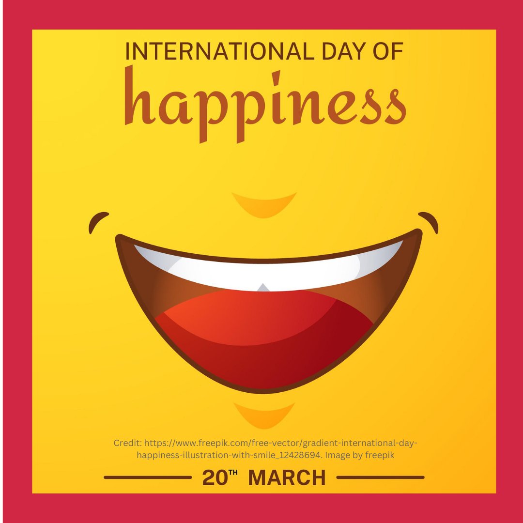It’s a day to be happy! Happiness is important for #esdfor2030 #qualityeducation. Happy learners better cope w/ challenges, as they see learning as an enjoyable experience. Happiness improves cognitive abilities, including problem-solving. What does happiness mean to you?