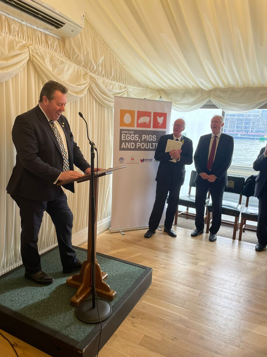 We are grateful to the Farming Minister @Mark_Spencer for his speech highlighting the Government's intention to increase transparency across the three sectors via new regulations for the pig sector and the egg sector, as well as a review into fairness in the poultry supply chain.