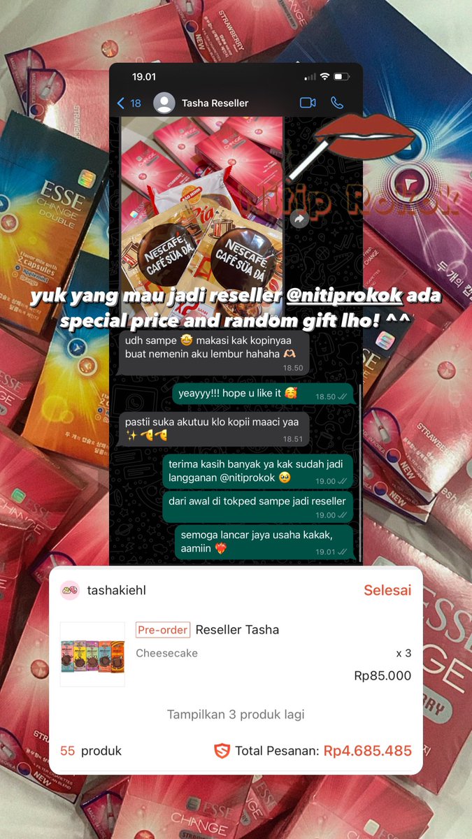 NitipRokok's tweet photo. siapa lagi nih yang mau join resellernya #NitipRokok 🙋‍♀️ https://t.co/GlRqMmW5Fu