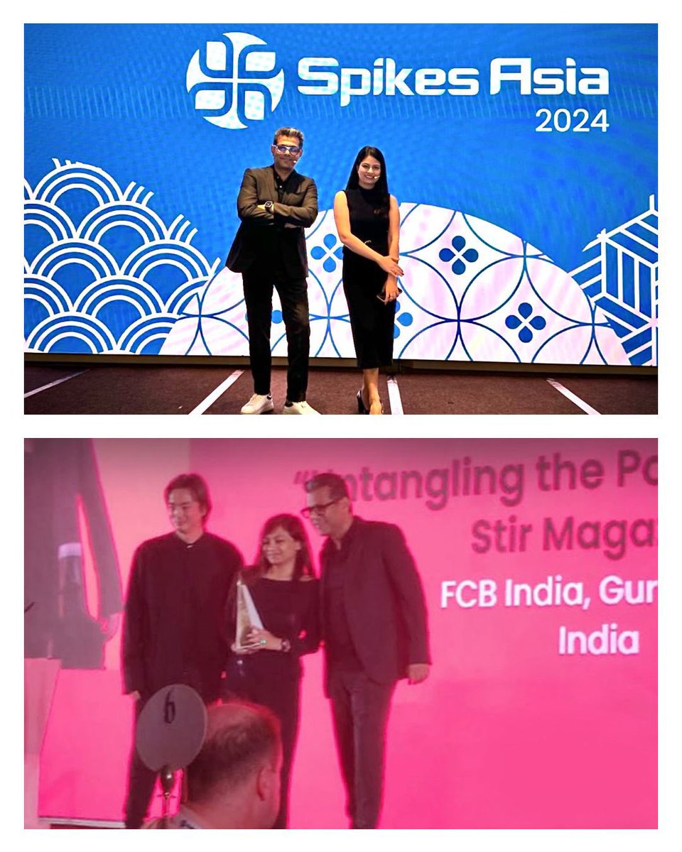 What a week it was at SpikesAsia! 

We took to stage to tell the story of FCB + Uber in India. 

And also won a Grand Prix.

Congratulations to the folks at FCB India on bagging the Grand Prix for their campaign - 'Untangling The Politics of Hair'. @FCBGroupIndia @SpikesAsia