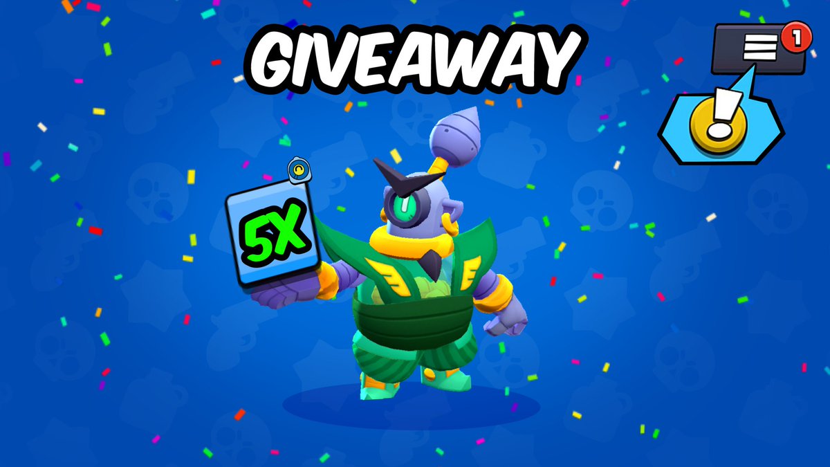 QuiKel_official's tweet photo. 5x Rico Guard Skin 🤖 ~ {valued in 149💎}
To enter:

↔️ Follow @quikel_official
❤️Like THIS post and Pinned Post!
♻️ Retweet

Winners : Stay Tuned • #BrawlStars | #BrawlStarsGiveaway | https://t.co/JhByap9BaN
