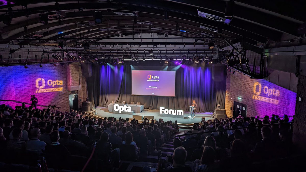 Today is #OptaForum day. Over 400 delegates, from 25 different countries, are in London to learn about novel and innovative applications of Opta data to help unlock the magic in the detail of sport.