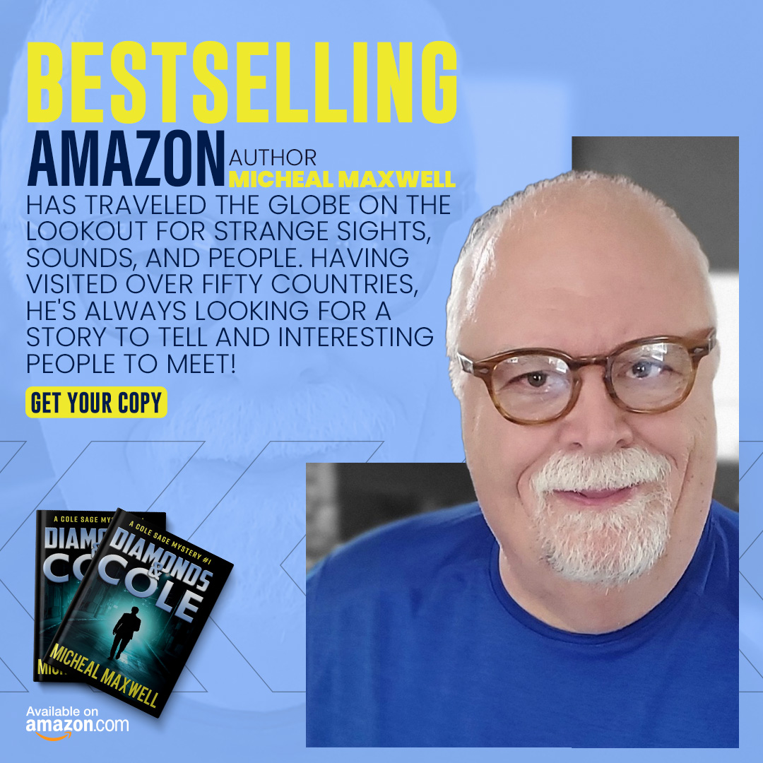 A brief introduction of myself: Who are you guys? Introduce yourselves and let's get acquainted.

Order my book today: a.co/d/1ir2Oco

#diamondsandcole #michealmaxwellbooks #hiddenconnections #michealmaxwellbooks #bookbuzz #indieauthor #author #readers #humpday #bm100