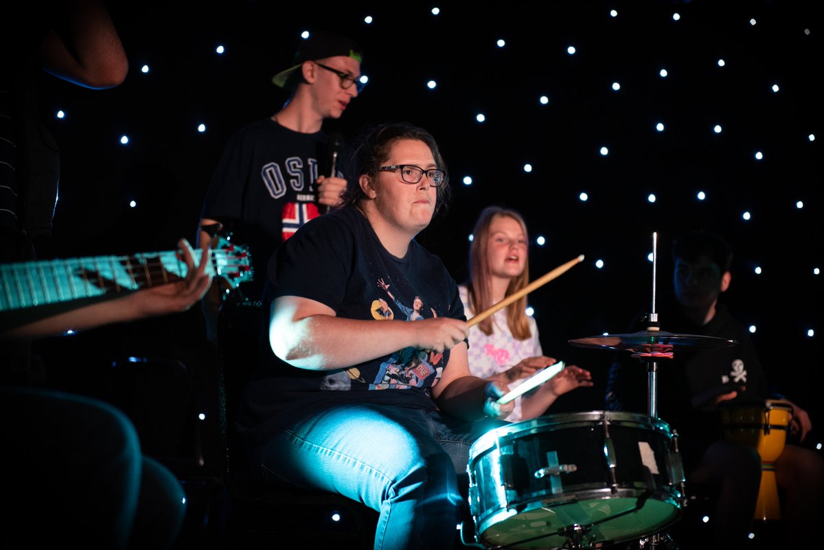 Turn up and tune in to our youth music group performing their tracks from our Real Voice project live this Saturday 1pm & 2pm at our Re:Visits Celebration Find out more helixarts.com/work/revisits/ #40anniversary #Re:Visits