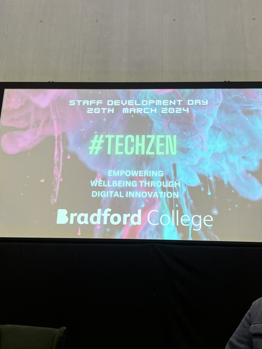 Itsbenwhitaker's tweet image. Let’s go @BradfordCollege #Techzen