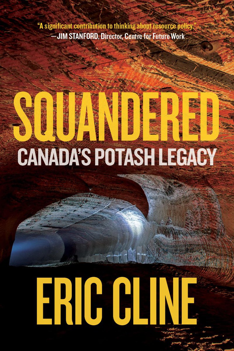 At 7:10 a.m. we'll hear from former NDP cabinet minister Eric Cline about his new book #skpoli uofrpress.ca/Books/S/Squand…