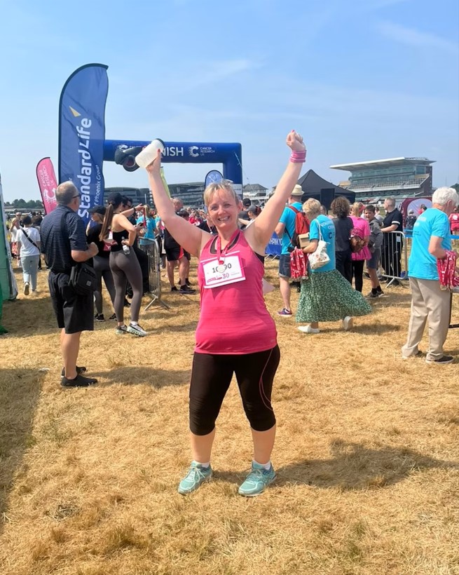 “Taking part in Race for Life is such an empowering experience, there’s such a sense of camaraderie.” Gail is taking part in Race for Life this summer in memory of her mum Sandra, who died of ovarian cancer. After testing positive for the BRCA2 gene, Gail had preventative…