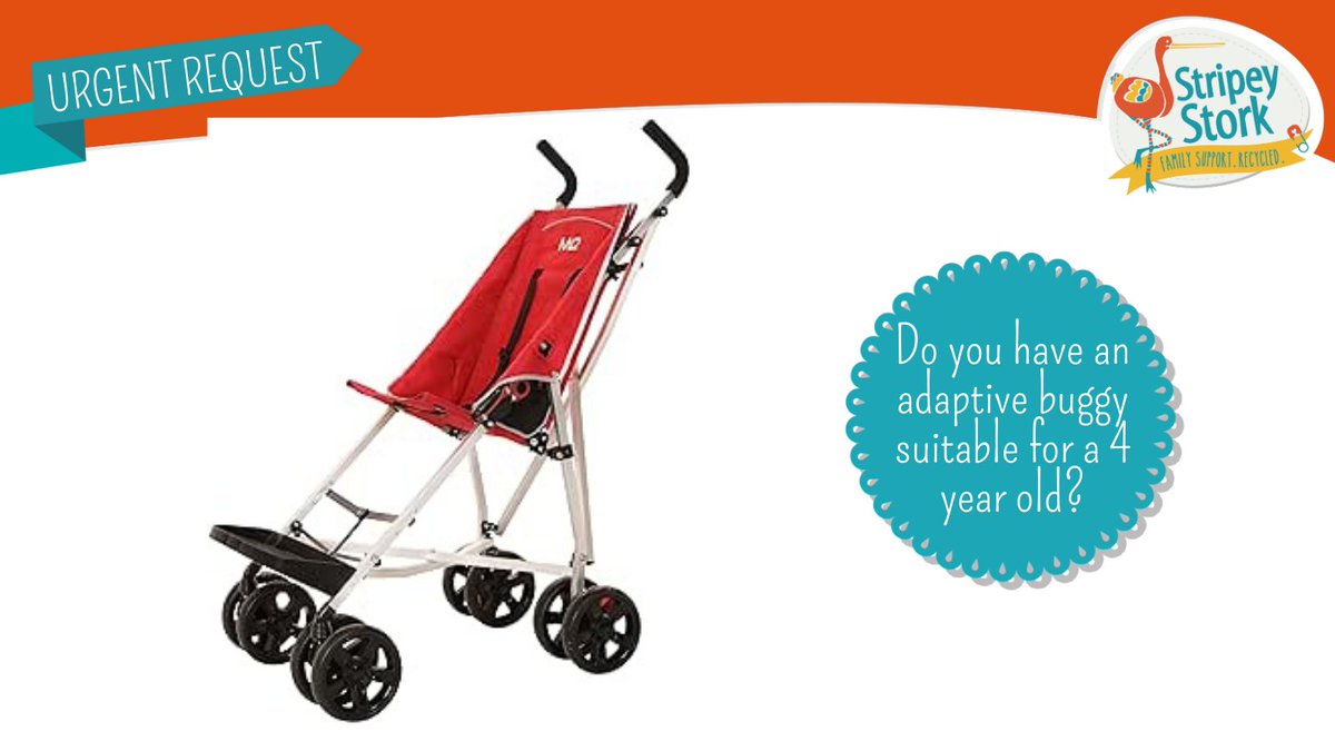 URGENT REQUEST. Can you help us find buggies suitable for older children (aged 4+)? We have received three requests from families who are struggling to get out safely. Please contact us or bring it to our warehouse Monday to Friday between 9am and 2pm. Thank you.