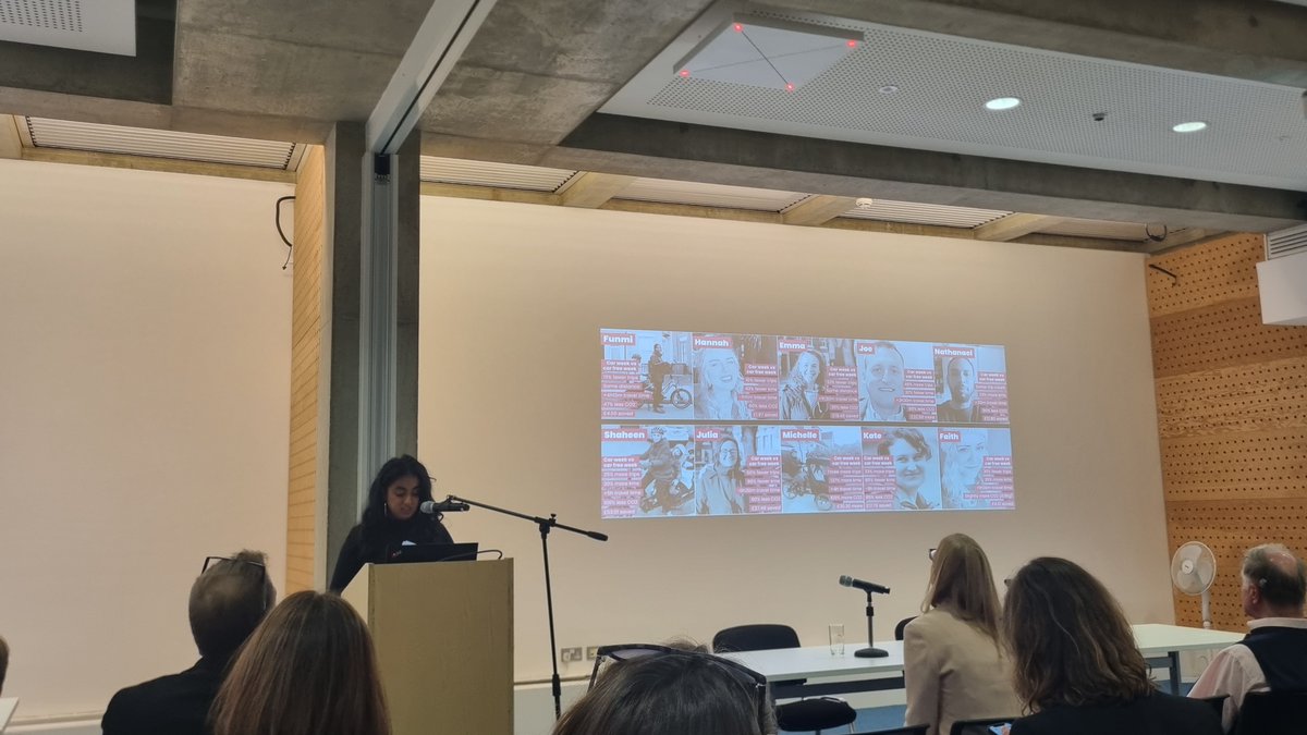 Brilliant to hear from @CAST_Centre partners - impact in action! @DrCDemski explained which policies are most accepted & why (fairness!) & @_wearepossible spoke about car reduction 🚗 'Change is hard & opposition is inevitable' LTN support is high despite loud opposing voices.