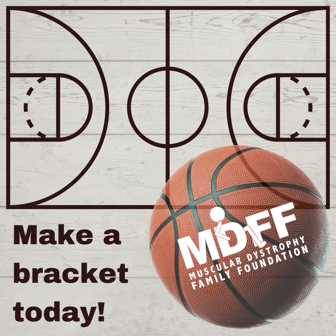 Join the Muscular Dystrophy Family Foundation basketball bracket challenge pool today! thebigtourney.com/madness/fsite1… or go to mdff.org and all the info for the bracket challenge is on the main page!
