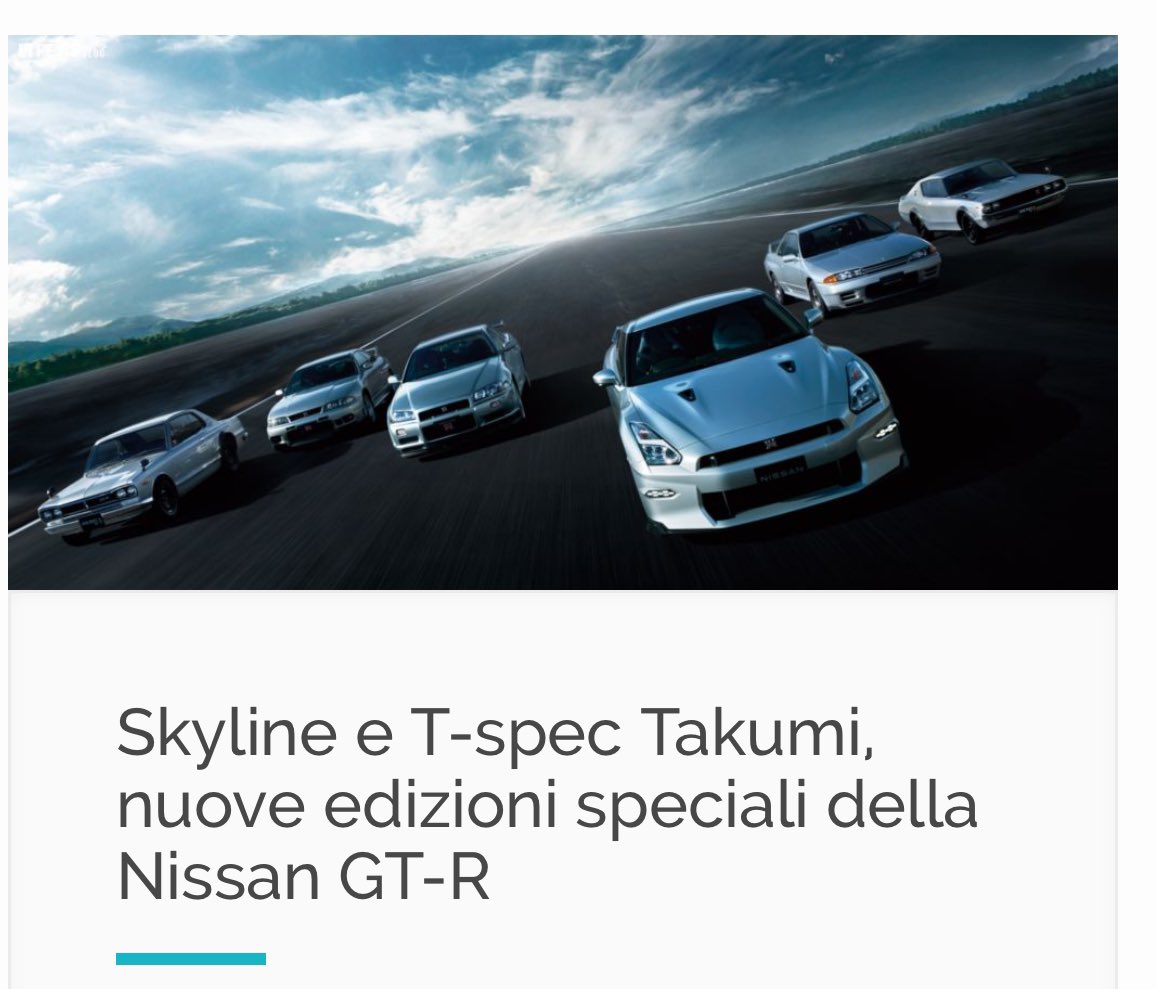 lifersblog's tweet image. lifersblog.com/novita-auto/sk… @Nissanitalia @Nissan #nissan #skyline #tspec #car  #news #special #edition #blog #bloggers #lifersblog