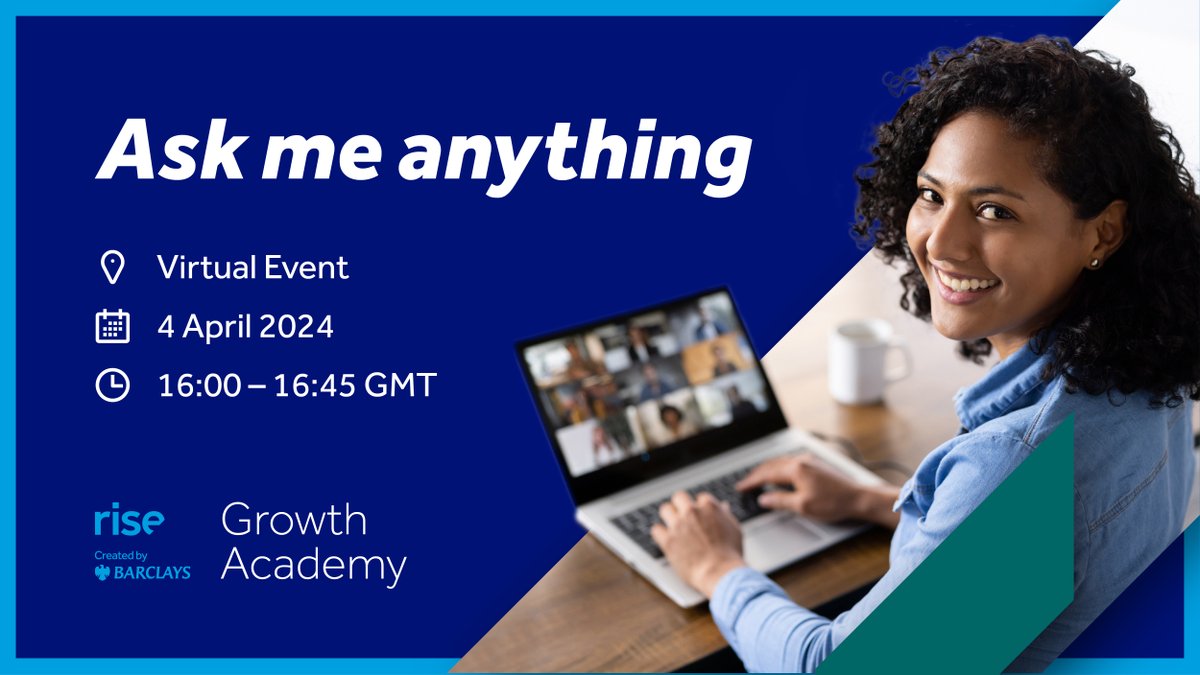 Interested in learning more about our Rise Growth Academy? Join us for our Ask Me Anything session on 4 April. 👉 Event registration: ms.spr.ly/6013cmfWc 👉 RGA application: ms.spr.ly/6014cmfWY #HomeofFinTech #FinTech #Founder