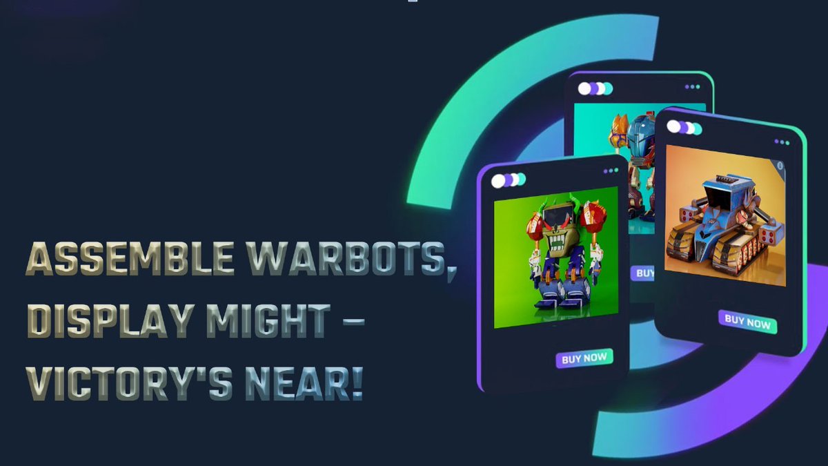 Craft your squad, showcase your strategy, and prep for victory. Your Warbot army awaits!

#ROTW #Warbots #ReadyForBattle