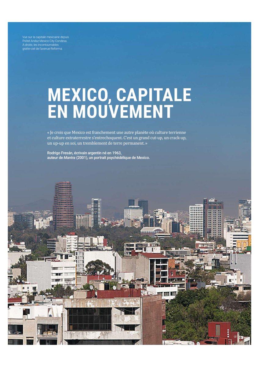 fabienpalem's tweet photo. Un vrai plaisir de relater Le "momentum" de Mexico dans les pages de @TheGoodLife, dont le #62 sort en kiosques ce jeudi. Une publication qui tombe un an après avoir dédié la rubrique Maximal City à ma ville de Buenos Aires. En espérant que le ciel d'I/O Media s'éclaircisse vite https://t.co/ys31tkRJoL