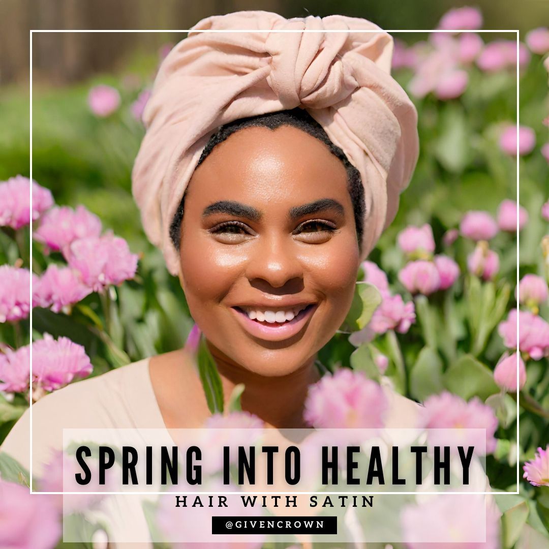 TheGivenCrown's tweet photo. Spring blooms and vibrant curls – a perfect blend of nature's beauty and hair care magic! 🌸💁‍♀️ Embrace the season with natural hair tips to nourish, style, and flaunt your gorgeous locks. Let your hair blossom like a spring garden! #SpringHairCare #NaturalCurls https://t.co/kKp7JJn54o