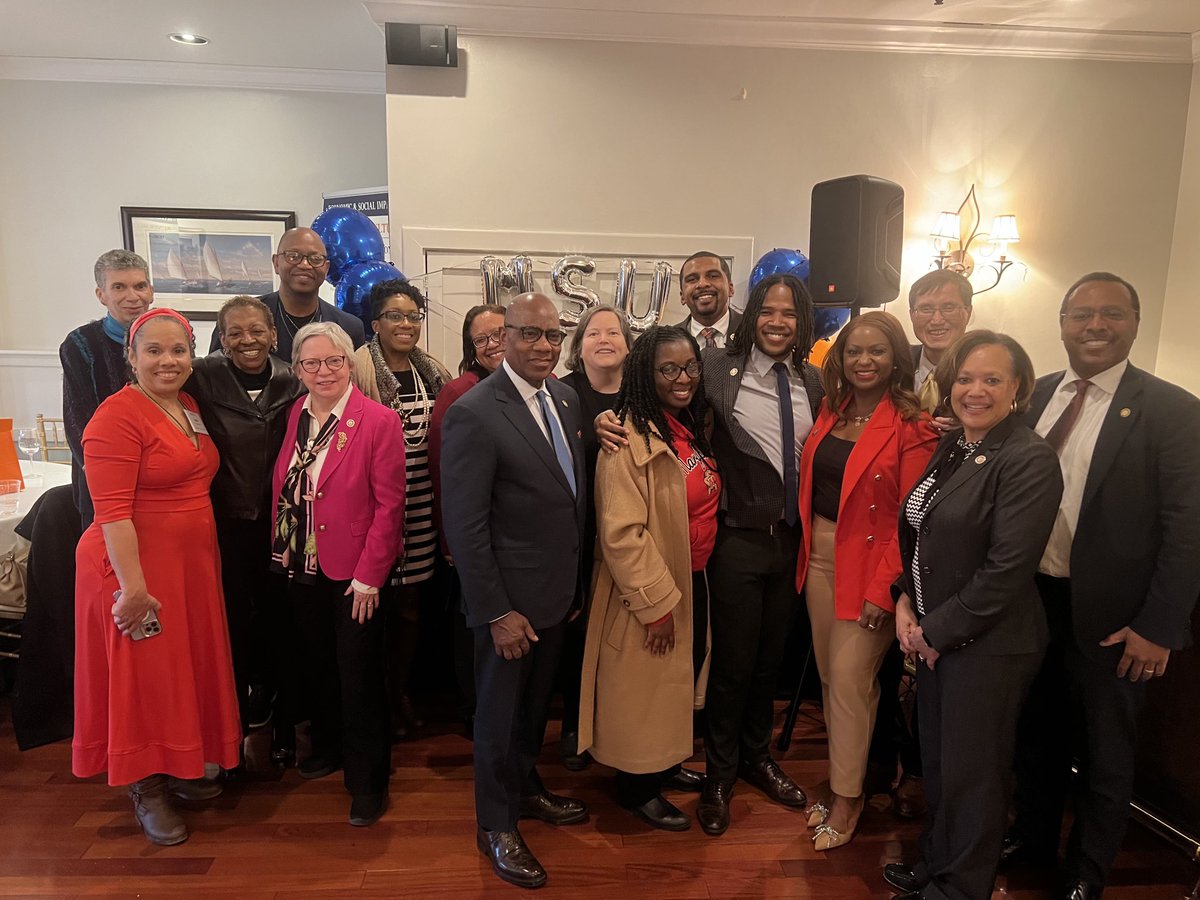 Thanks to the members of the Maryland Legislature who attended our reception in Annapolis last night. We appreciate their ongoing support of ⁦@MorganStateU⁩ transformation into one of the top urban research universities in our state and nation. ⁦Tell them we are rising!