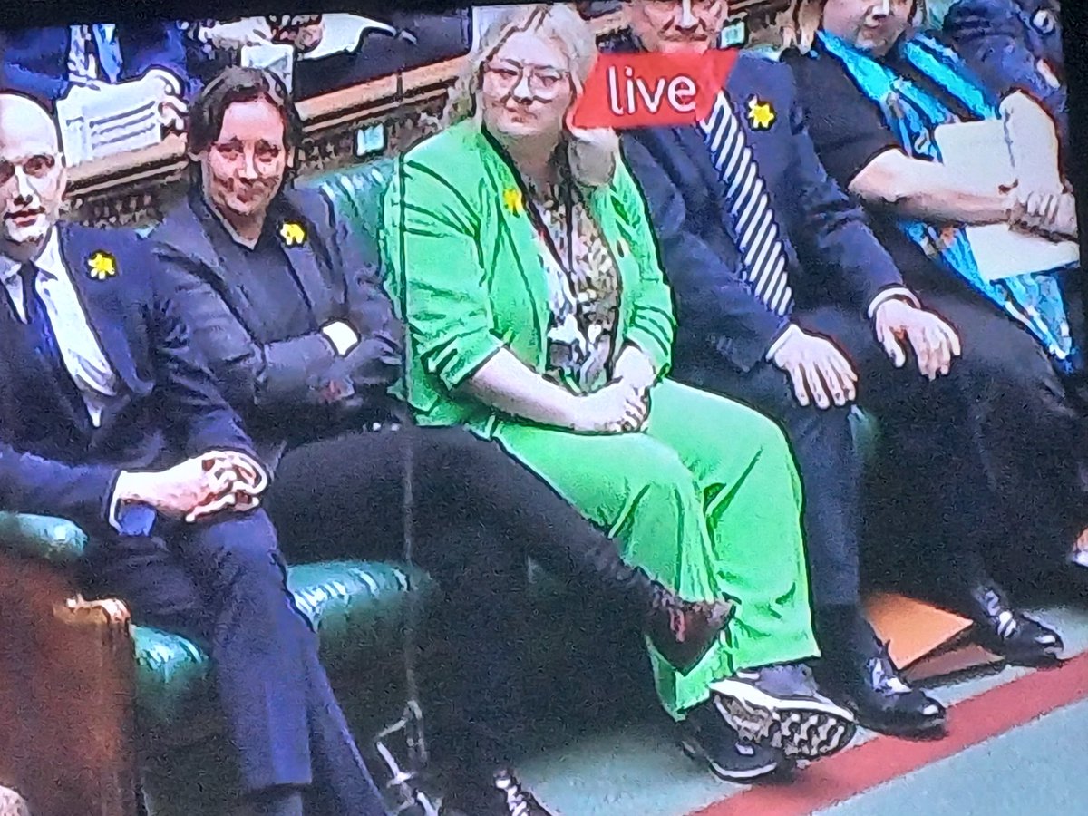 Ffs ,is there no dress code for this place.Who's the cookie monster beside Black wearing training shoes to the Parliament. + Not nice to comment of people's weight but these dullards are telling US we are obese,unhealthy & intend to increase food prices. But won't affect them.