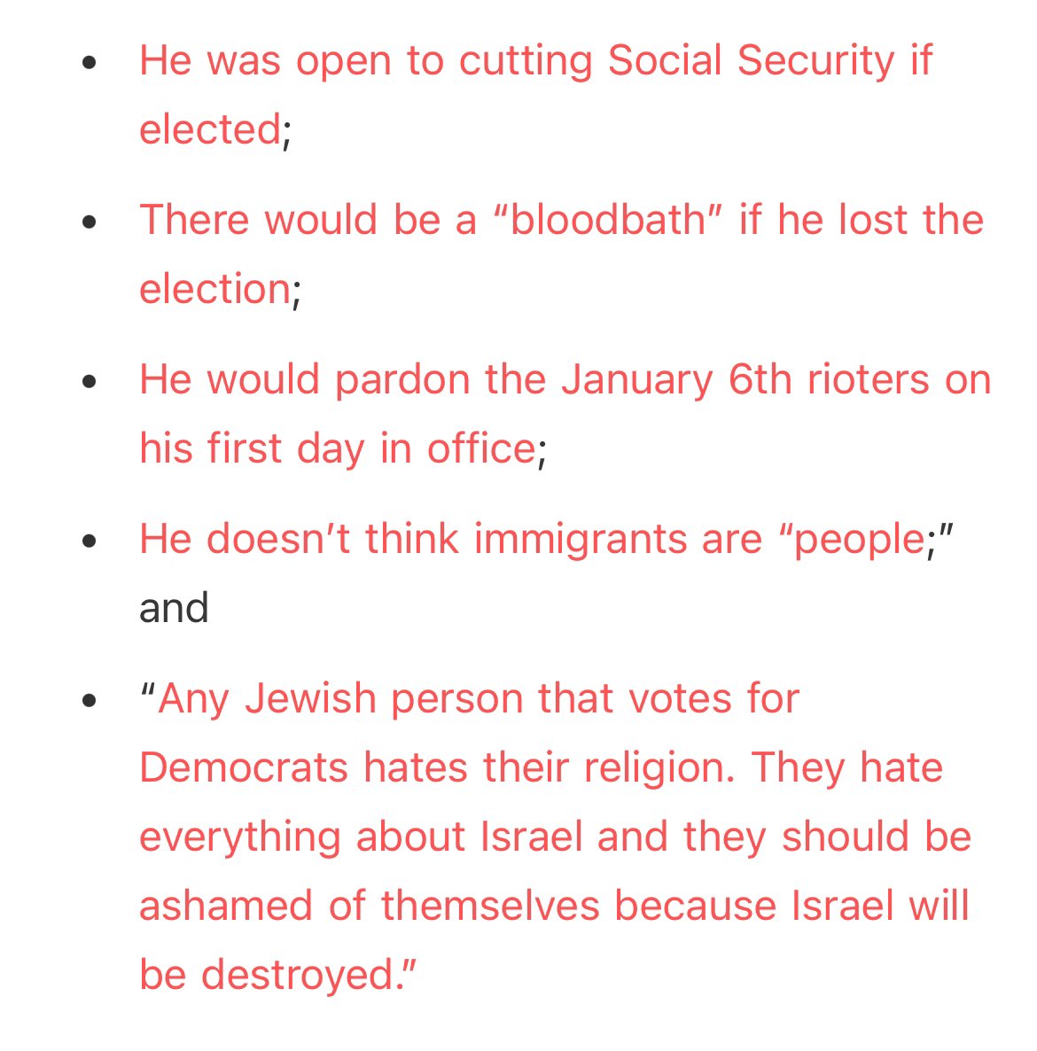 Donald Trump sucks so hard