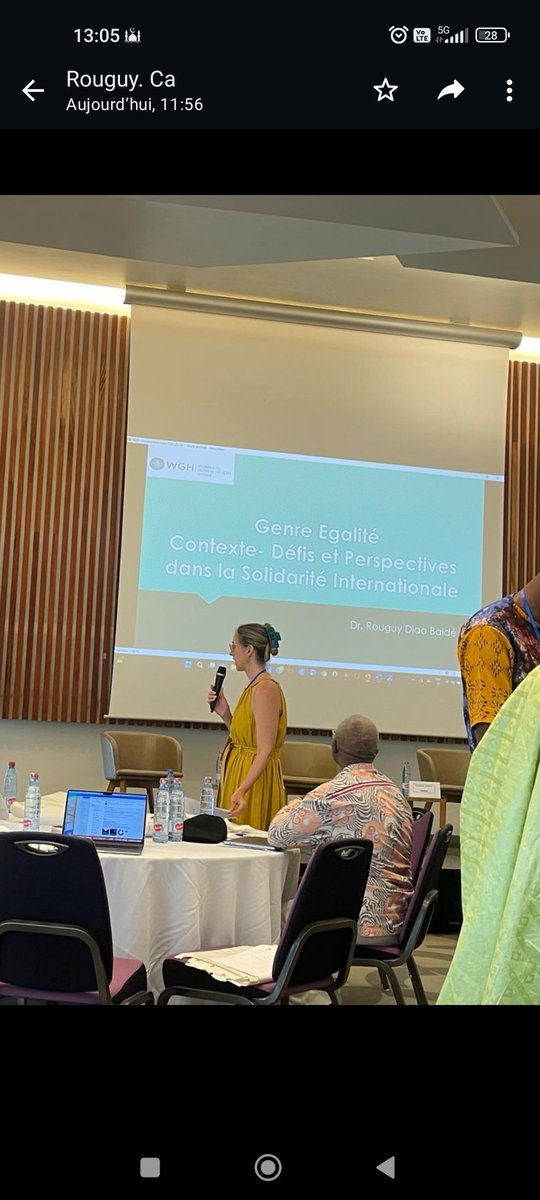 Intervention de <a href="/balde_rouguy/">Rouguy Balde</a> dans un atelier international organisé/ le CNERS Guinée et le Western Univ-Canada