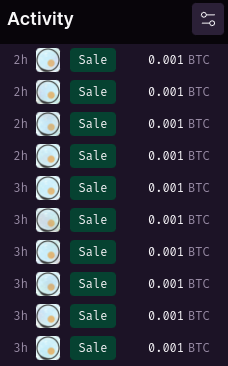 palindromes_io's tweet image. Our first 111 #BitcoinBonsai are now live on @MEonBTC with a special early access rate of just 0.001 BTC! Own a piece of history with the first ever onchain-owner-modifiable (#Modscription) ordinals collection. Start growing yours today! Total supply: 999
magiceden.io/ordinals/marke…