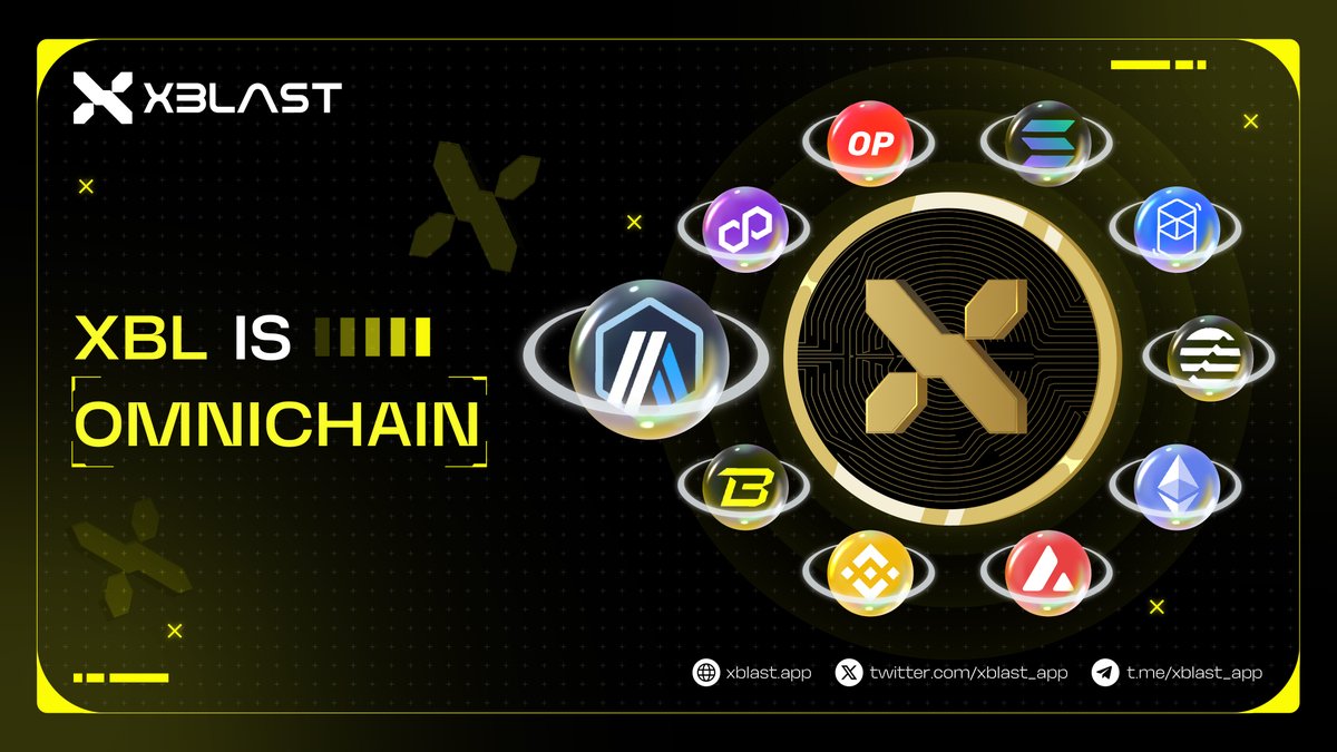 📢 XBL is an Omnichain Token ⛓️

With the power of interoperability protocol, XBL will be connected on multiple blockchains, improving users accessibility and seamless cross-chain messaging which scales the mining process.

| END OF TWEET |