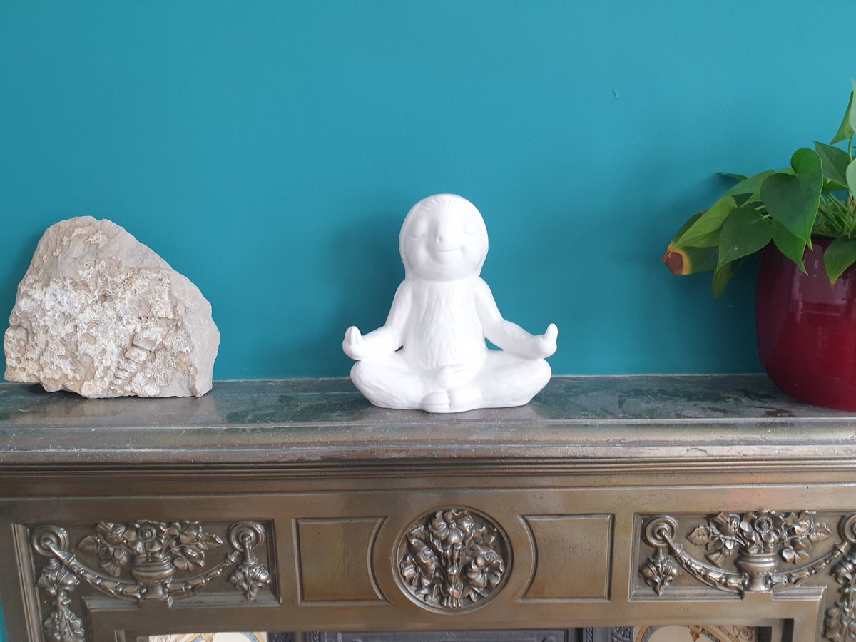 EvLom's tweet photo. A massive 'Thank You' to the entire @AsdaServiceTeam for going way above and beyond in sourcing and replacing our shattered meditating sloth. Incredible service. https://t.co/fXVLtSzSJs
