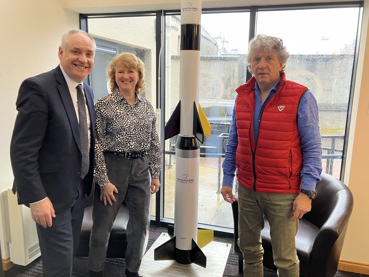 We were delighted to welcome Scottish Space Minister @RichardLochhead to our Grantown HQ this week. It was a great opportunity to update the Minister on the progress at SaxaVord Spaceport and the opportunities for the fast-growing Scottish space sector.