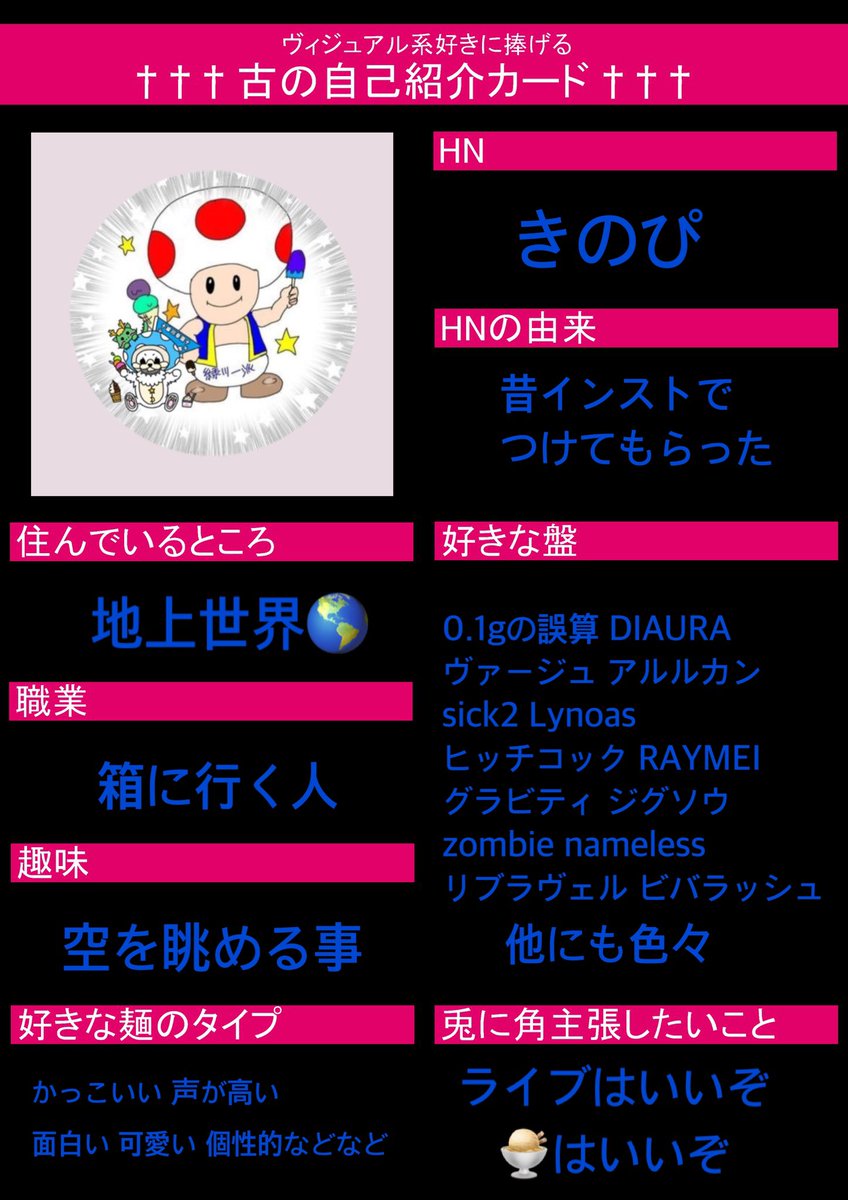 🍨キノピ☪ tweet media