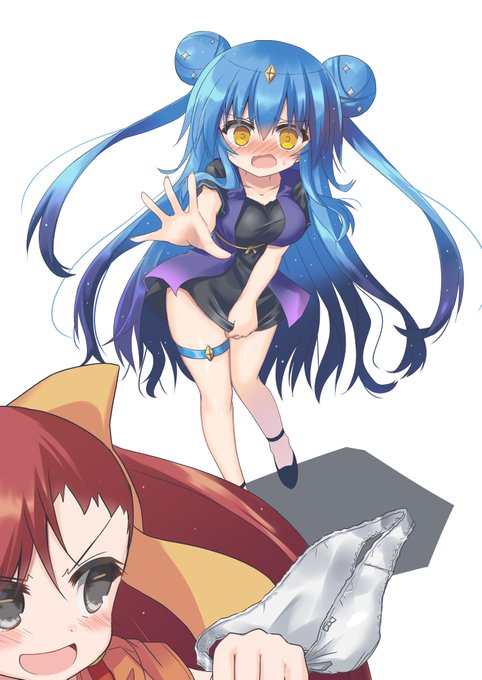 こちらは継接ヤシロさん(@ifif01)のご依頼で描かせていただきました。
青い子の中身は男の子だそうですぞ…… 