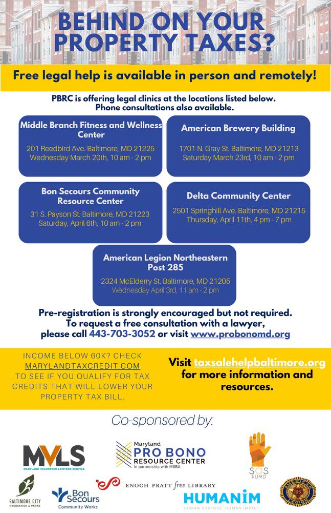 The first clinic is today! Spread the word.