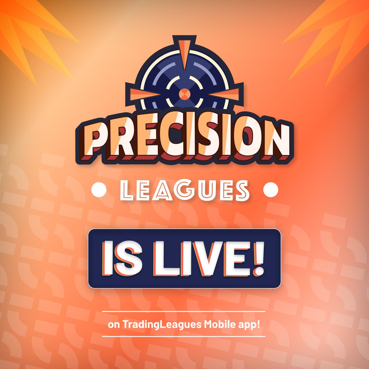 The game is on! 

Precision Leagues is now LIVE on our mobile app!

Only 3 matches daily and 50 spots on each game!  

The thrill of victory awaits the most precise!

Details drop just 1 hour before each game, so stay ready and stay sharp!

Join now!