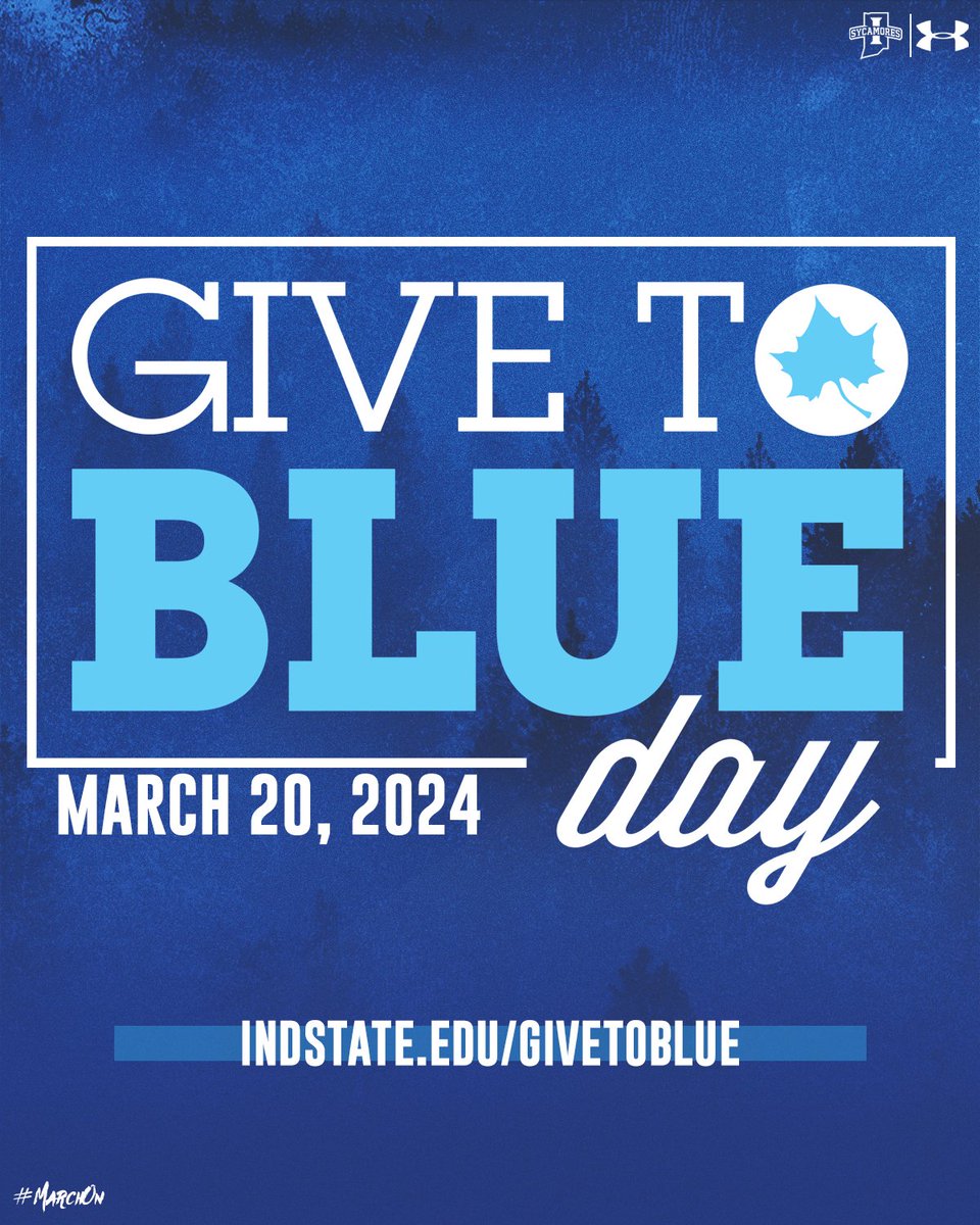 Today is #GiveToBlue24. Click the link below to find out how you can invest in the Sycamore Football team today on our annual day of giving! tinyurl.com/2mjvuvyx #MarchOn