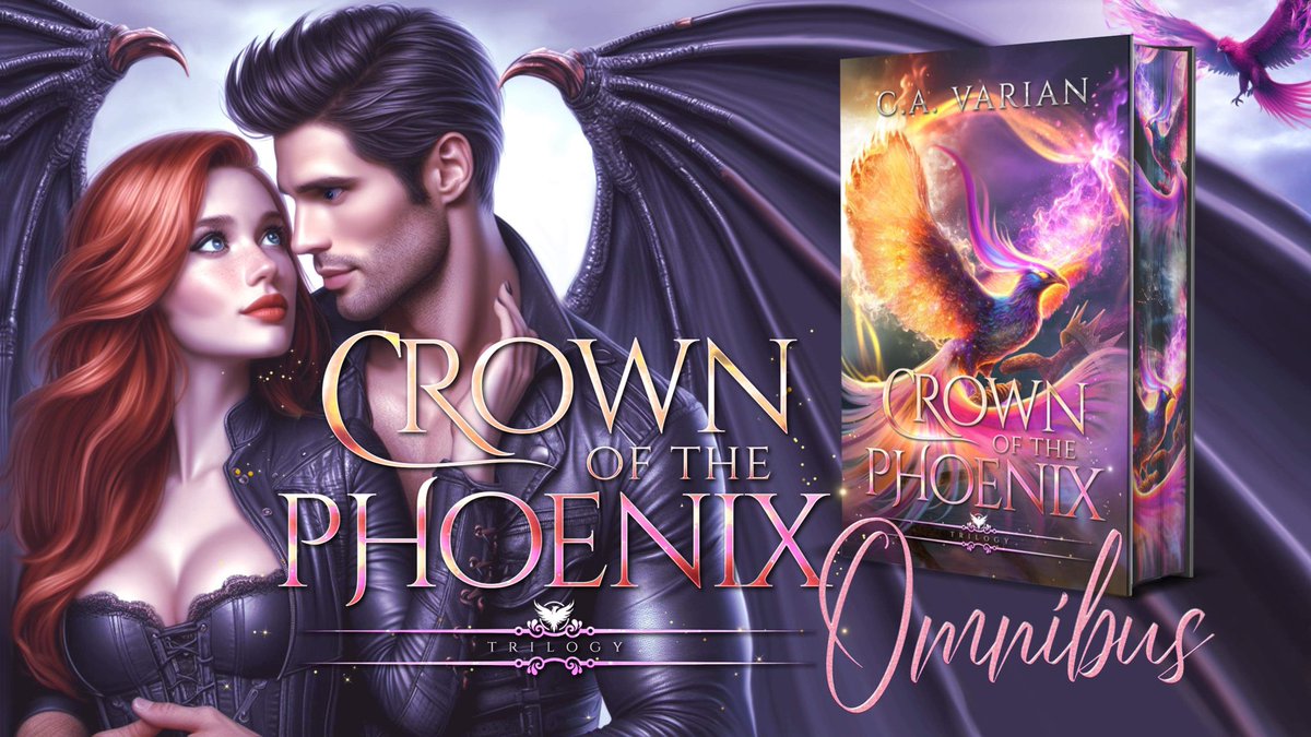 The Fully illustrated Crown of the Phoenix Omnibus #Kickstarter Campaign is ready for followers! Click the link below to be notified when the project launches! This omnibus will include the 3 core books of the trilogy & will be pack full of custom art! kickstarter.com/projects/cavar…