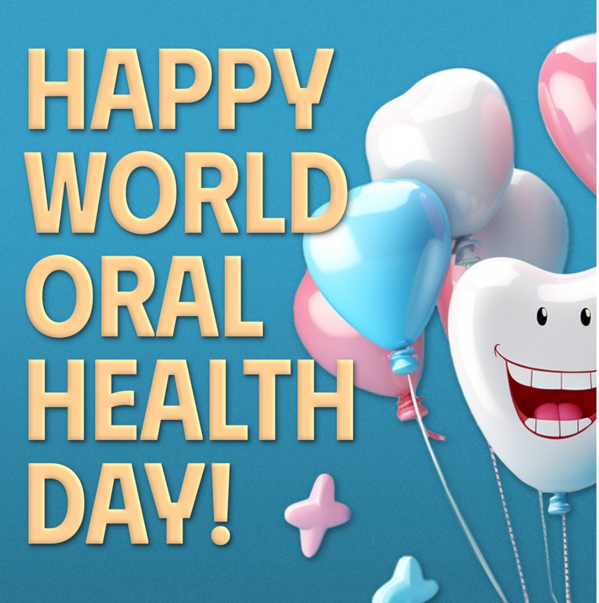 It’s #WorldOralHealthDay! 

On the 20 March every year, the world to unite to help reduce the burden of oral diseases, which affect individuals, health systems and economies everywhere.

worldoralhealthday.org