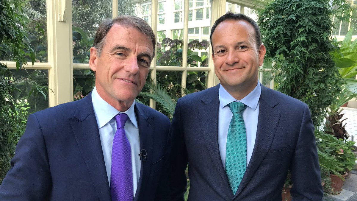 Sort to hear that ⁦@LeoVaradkar⁩ is leaving as Ireland’s Prime Minister. He was, and is, a fine man who excelled in leadership during Covid, in glaring contrast to the UK’s PM at the time. Respected by his adversaries & lauded by his colleagues, he’ll be missed.