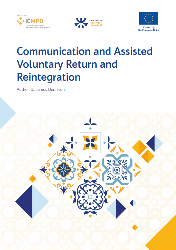 🚨 NEW PUBLICATION ALERT 🚨 🟡 #Communication and Assisted Voluntary Return and Reintegration 🟡 by James Dennison in cooperation with @EUI_EU Download the full publication in English, French, and Arabic here: lnkd.in/dzDEZFQ