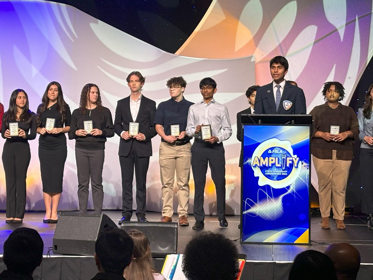 Congratulations to McNair HS who came in top 10 for the Entrepreneurship competition at FBLA State Conference. The McNair FBLA Chapter won all three categories of their Membership Challenge. #jcps2324 #jcpsmissionpossible edl.io/n1901013