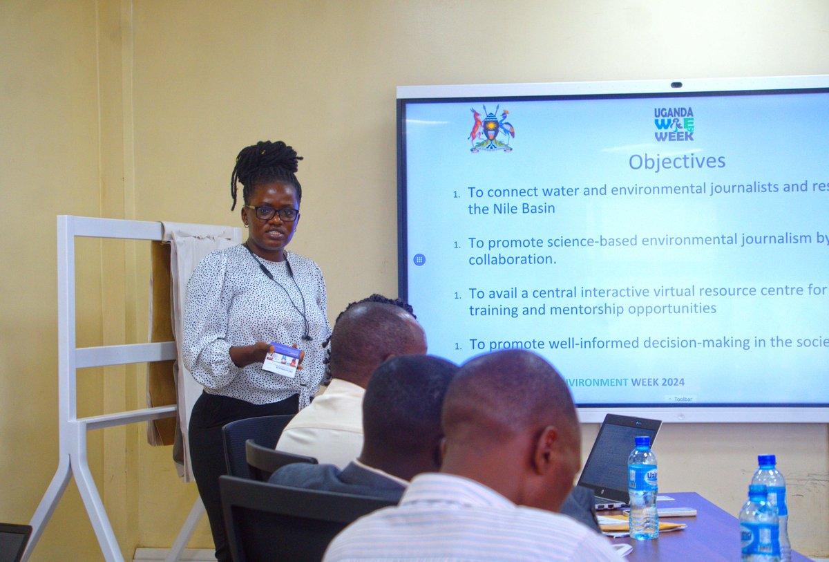ChagallaD's tweet image. A lot of resources are invested in generating scientific reports most of which end up in journals &amp;amp; book shelves. 

Yesterday, I presented the #NileWell platform that connects journalists &amp;amp; environmental researchers in the Nile Basin for credible  science journalism at #UWEWK.